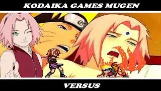 Naruto VS Sakura VS All Character - MUGEN