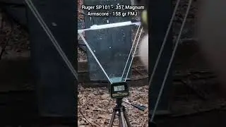 [Chrono] (.357 Mag) Ruger SP101 - Armscor 158gr FMJFP
