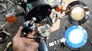 LAD बल्ब kese Fit karen Tvs xl 100 Banti mechanic