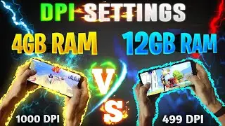 FREE FIRE DPI SETTINGS 🔥| LOW VS HIGH DEVICE DPI SETTINGS | BEST DPI FOR FREE FIRE / 2021