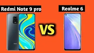 Realme 6  vs redmi note 9 pro