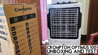 Crompton Optimus 100 Desest Air Cooler Unboxing and Review