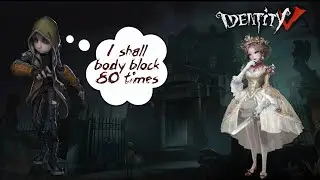 Identity V | Nightmare Map for an S Badge BQ | Bloody Queen Bloodbath Gameplay