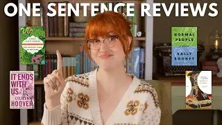 Reviewing the 54 books I've read *so far* in 2023 with just ONE sentence each! 📖