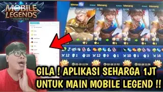 APLIKASI SEHARGA 1.000.000 UNTUK MAIN MOBILE LEGEND !! MUSUH AUTO SURENDER ?
