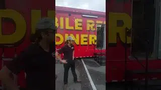 Disaster relief in Tampa from Dennys. BTS