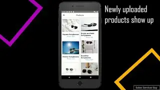 Ecommerce App in React Native