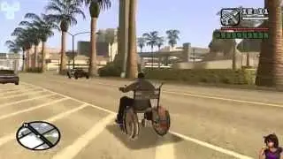 Wheelchair Mod GTA San Andreas