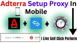 I Perform Live Self Click On Mobile | Full Setup Proxy In Phone And Get Self Click Unlimited