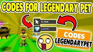 ALL *NEW* WORKING ROBLOX TAPPING LEGENDS CODES FOR LEGENDARY PET & DIAMONDS AUGUST 2020