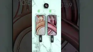 Honor Magic6 Pro vs iPhone 15 Pro Max Charging Test!🪫🔋