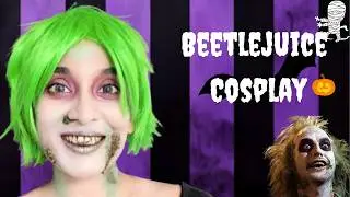 Beetlejuice Makeup Transformation Tutorial | Easy Beetlejuice Look for Halloween!