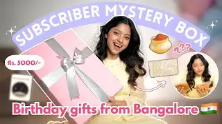 I Paid A Subscriber ₹5000/- To Send Me *Birthday Gifts* From BANGALORE 🎁😍