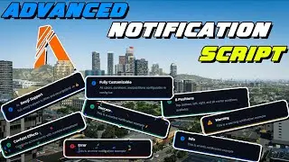 Free Advanced Notification System Script | Modern Notification | QBCore/ESX | FiveM Tutorial 