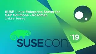 FUT1441 SUSE Linux Enterprise Server for SAP Solutions   Roadmap