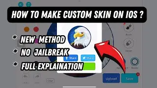 HOW TO MAKE CUSTOM SKIN IN AGARIO ON IOS 2024 | FULL TUTORIALS | AGARIO MOBILE
