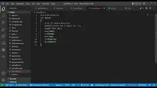 To find the Sum of first and last digit from the given four digits in C Program.