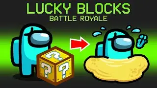 Lucky Blocks Imposter Role in Among Us (custom mod)