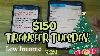 VLOGMAS DAY 7 - Transfer Tuesday $150 to Credit Card Payments #transfertuesday #moneyhabits #money