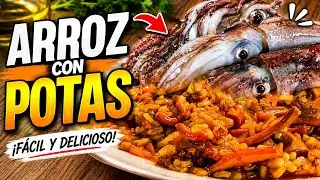ARROZ CON POTAS 🦑 receta en la olla express, fácil y rentable | cocina con ivarot.