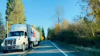 The stunning view of Road trip to Snoqualmie falls || Timelapse 