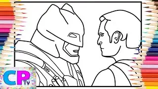 Batman vs Superman Face to Face/@coloringpagestv /Diviners - Escape (feat. Rossy) [NCS Release]