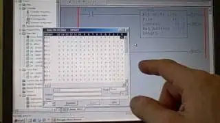 PLC programming -- bit shift left instruction