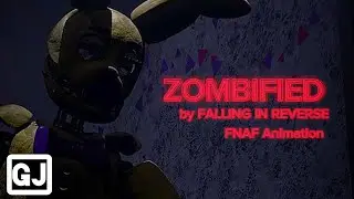 [C4D/FNAF] ZOMBIFIED - Song By ▶️ FALLING IN REVERSE - Animation By FNAF GJ