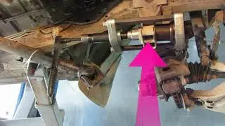 Mitsubishi Pajero. PART 1. Replacing the frame silent block. Step-by-step instructions.
