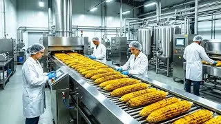 Inside a Modern Popcorn Factory: From Raw Corn Kernels to Packaged Premium Popcorn (Full Process)
