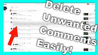 How To Delete Comments From Your Youtube Videos