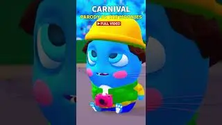 #shorts #carnival   CARNIVAL PARTY 🌈 Samba - Gloria Estefan ⭐ Costume party with The Moonies