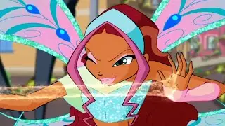 Aisha finishes off Mitzi's car (2/2) | Winx Club Clip