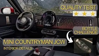 MINI Countryman JCW 306 PS (2024) | Medium Quality, Sliding second row and lot of space!