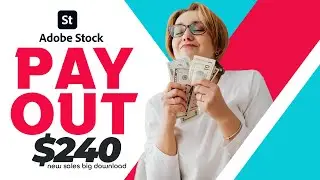 $240 Adobe Stock : How To Set Up Your Payout Through PayPal.