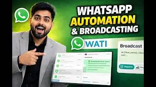 WATI WhatsApp Automation Tutorial | How to Do Broadcasting Step by Step (2026)