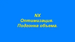 Оптимизация. Подгонка объема.