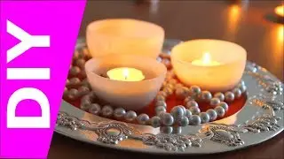 Декор комнаты - подсвечник своими руками