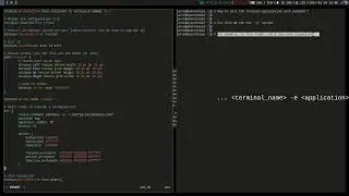 How to call terminal application with key bindings | keybinds