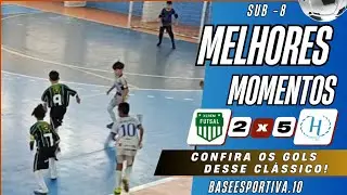 XERÉM X  HEBRAICA  SUB - 8 | CONFIRA OS GOLS DESSE CLÁSSICO  !