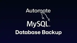 How to create an automated MySQL Backup using SimpleBackups