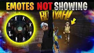 Free Fire enemy emote not showing -  free fire enemy emote not showing problem