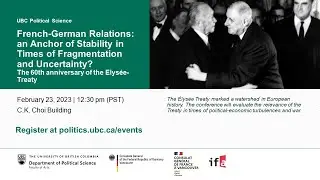 French-German Relations: an Anchor of Stability in Times of Fragmentation and Uncertainty?