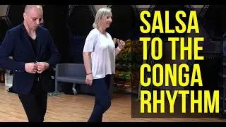 Mambo Salsa step in Conga rhythm - Captain Salsa