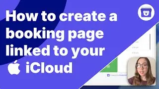 How to create a booking page linked to your iCloud