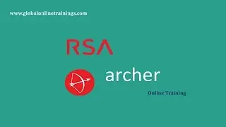 RSA Archer training Demo video | RSA Archer Administration Online course
