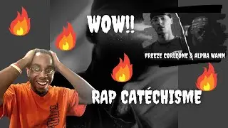 AMERICAN REACTS TO FRENCH RAP / DRILL 🇫🇷 | Freeze Corleone - Rap Catéchisme ft. Alpha Wann *HEAT*