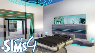 Футуристический дом в Sims 4 (Футуристическая мебель)