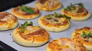 Pizzette sau mini pizza, perfecte pentru party-uri copii!