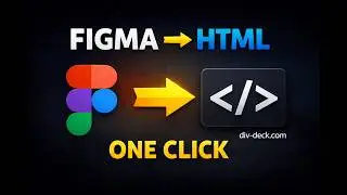 Real Frontend Automation - Figma to HTML in Seconds.